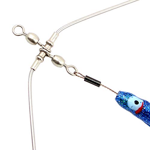 Clarkspoon Mini Spreader Bar | Spanish Mackerel Bluefish Mahi Mahi Nearshore (Neon Green) #TOP1