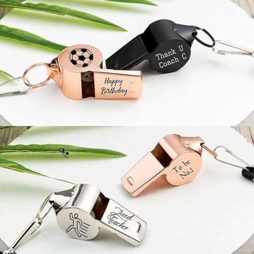 Silbato personalizado con collar para entrenador miniatura 4