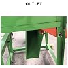 Commercial Peeling Machine, 3000W Peanut Peeling Processor Machine, Automatic Groundnut Thresher Small Peanut Shelling Machine
