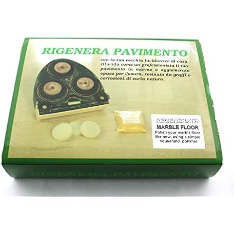 Regenerate Marble Floor Using Home Polisher Cover