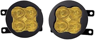 Diode Dynamics SS3 LED Fog Light Kit compatible with Subaru Outback Wilderness 2023, Yellow SAE Fog Sport