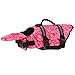 Dog Life Preserver Fit Adjustable Dog Life Vest Small---By PetCee (Pink, S)