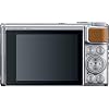 Canon PowerShot SX740 HS Digital Camera (Silver) 20.3MP, 40x Optical Zoom, 4K UHD Video, Wi-Fi & Bluetooth, Compact Point & Shoot Travel Camera + 64GB SD Card + Padded Case + Microfiber Cloth
