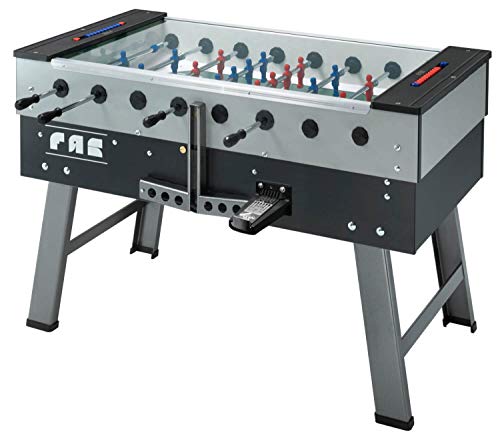Image of FAS San Siro Football Table (Grey/Black Coin Op)