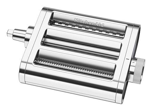 Accessoire en acier inoxydable KitchenAid 5KSM3MPA rouleau à pâtes durable