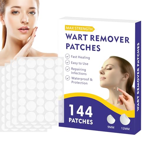 Image of Wart Remover Patches with Maximum Strength, Adhesive and Waterproof Stickers for Home Daily Use, Comfortable and Effevtive-M
