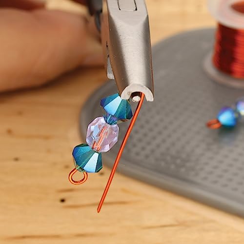 Pince à bec concave Wire Elements pour plier et fabriquer sans marquer - 7