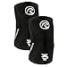 Rehband x World Fitness Project gomitiera per Sollevamento Pesi, Sleeve per Gomito in Neoprene da 5 mm, Design anatomico, Edizione WFP, Unisex, Colore:Nero - 1 Paio, Misura:XL immagine