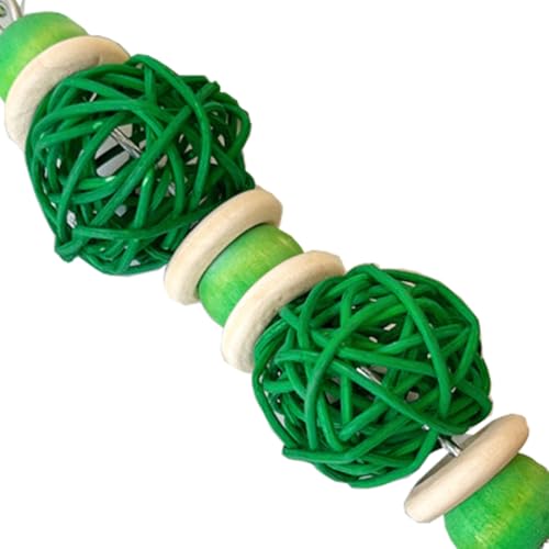 Image of Bird Swing Conure Toys, Parrot Climbing Hammock for Parakeet, Lovebird, Budgie, Cockatiel, Conure, Small Birds