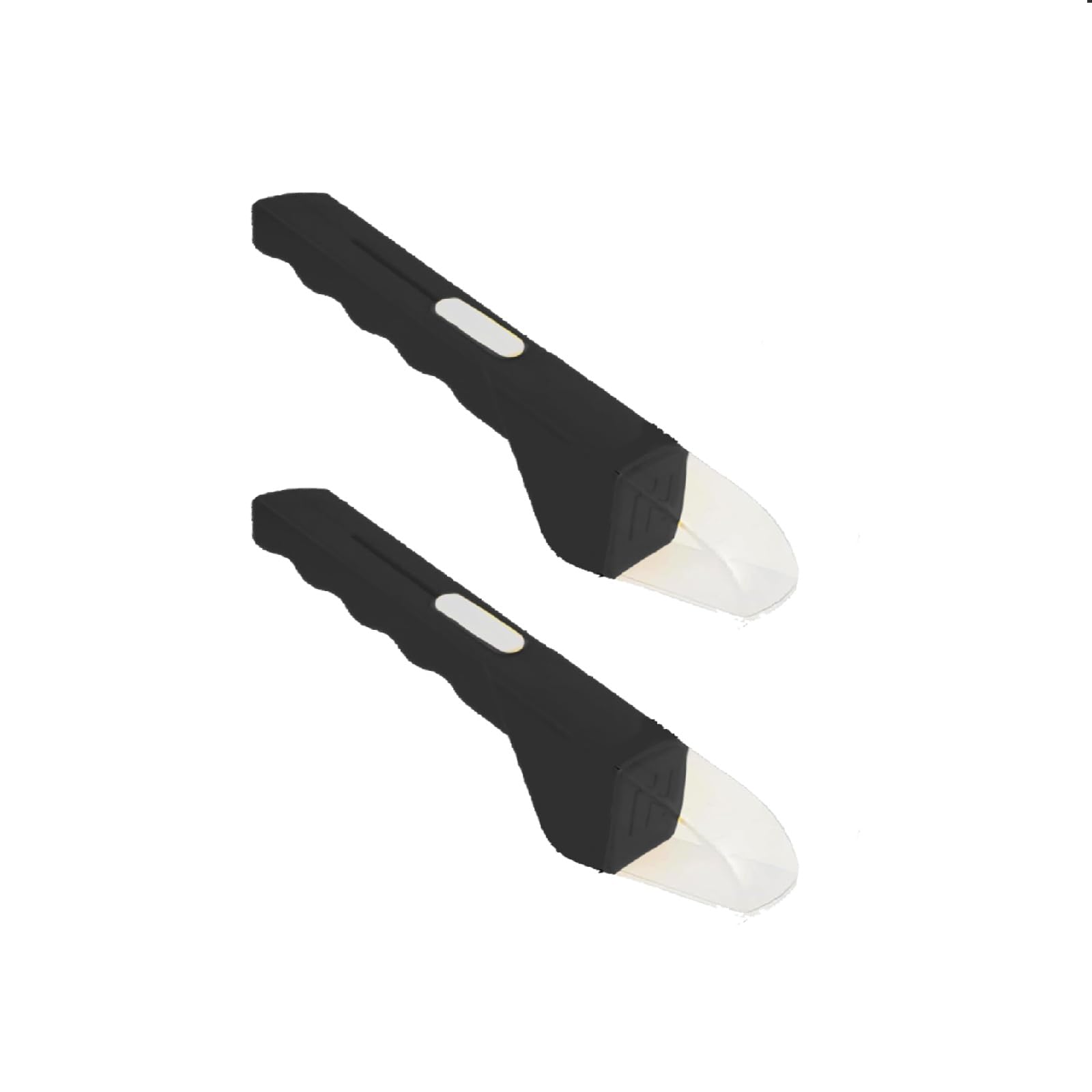 2PCS Bugstick Bug Catcher, Quick Release Insect Catching Tool with Clear Window for Kids Adults Outdoor Explorer (black)