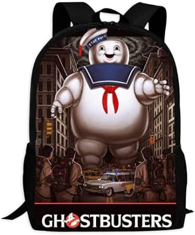 Stay-Puft-Ghost Unisex Men Women Backpack Shoulder Bags Knapsack Boys Girls Laptop Outdoor