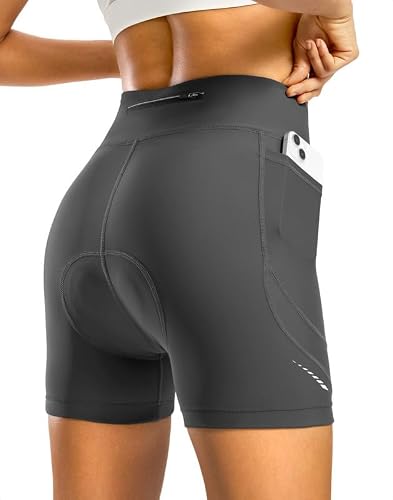 Bikewa 4D Padded Shorts with Zipper Pockets