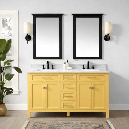 ALL-IN-ONE Paint by Heirloom Traditions, Naples (Sunny Yellow), Quart - Durable cabinet and furniture paint. Built in primer and top coat, no sanding needed. Includes our 30 featured color card.
