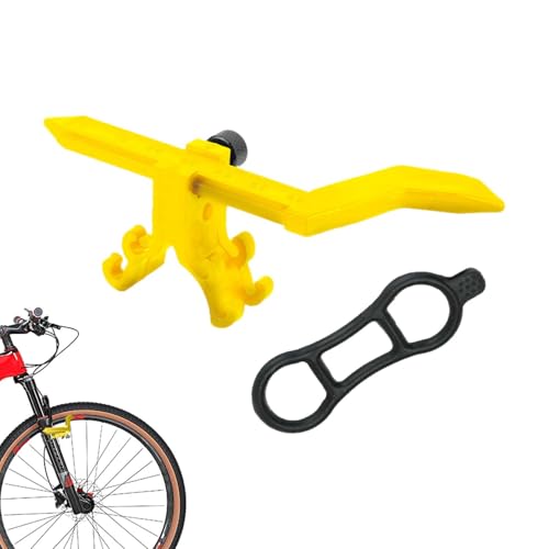 Herramienta De Ajuste De Radios De Bicicleta – 145 G 700 C 29 Pulgadas, Rueda De Deflexión Portátil, Medidor De Accesorios De Ciclismo | Inicio Mecánico Garaje Reparaciones Ruedas Edificio Llanta