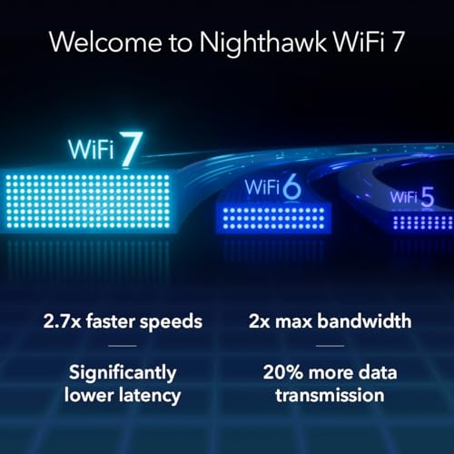 NETGEAR Nighthawk WiFi 7 Extender EXS27, up to 1,500 sq ft, 5 Gbps - image 8