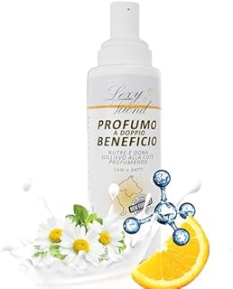 LexyFriend Perfumy dezodorant dla psów korzystny 150Ml, zapach dla szczeniąt i dużych psów przeciw swędzeniu odżywcze