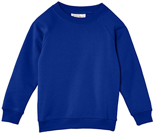 Trutex Limited 260G Crew Neck, Sudadera para Niños, Azul (Cobalt), 16 años (Talla del fabricante: 2XL)