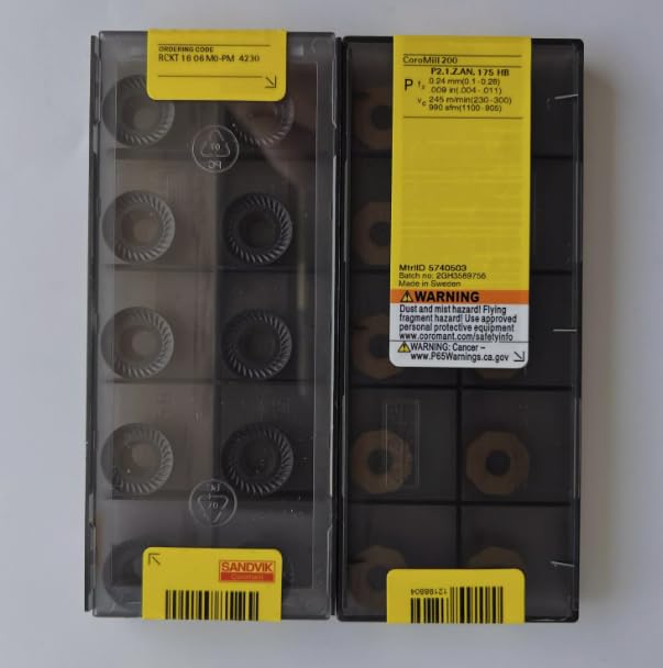 RCKT1606M0-PM 4230/ CoroMill 200; milling Cutter;Insert，a Box of