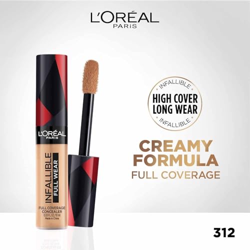 Image of L'Oreal Paris Infallible Full Wear More Than Concealer, Full Coverage, 312