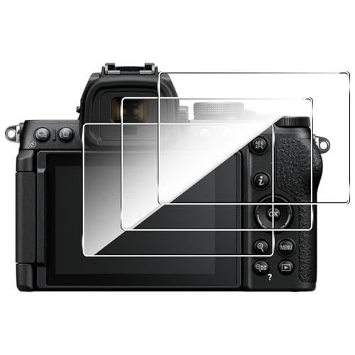 �y3���Z�b�g�zFor Nikon Z50II �t�B���� Mosasa Nikon Z50II �K���X�t�B���� �Ռ��z�� 9H�d�x ��U�h�~ 2.5D���E���h�G�b�W �����z�� �C�A�[�� �����ߗ� �����x