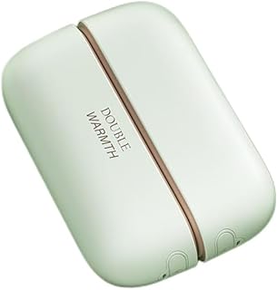 充電式カイロ 充電式 ハンドウォーマー 充電式磁気吸着暖手宝 冬季装備ヒーター 6000mAh 携帯用 ミニ暖手宝 過熱保護機能付き 寒冷地女性男性子供向け釣りハイキングアウトドアインドア学校オフィス家庭用 旅行 出張 通勤通学用 寒さ対策 (グリーン)