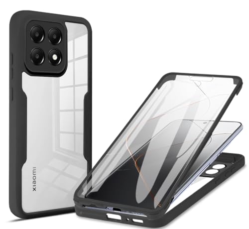 AFINER �p�� Xiaomi Poco X6 Pro/Redmi K70E �P�[�X�wAFINER�x 360° �S�ʕی� �O�� ���� �J�o�[ [���^�b�`�p�l�����x] 9H�����K���X TPU+PC �N���A �X�}�z�P�[�X �t���J�o�[ �y�� ���^ �Ռ��z�� �C