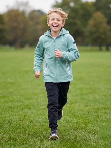 Image of SaphiRose Kids Waterproof Rain Jacket Mesh Lined with Removable Hood