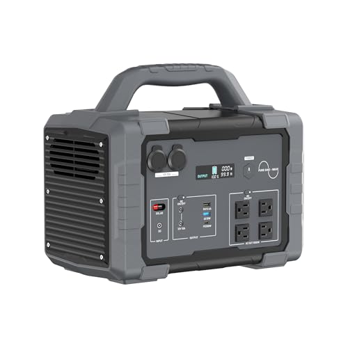 STARYLINE 1000W Portable Power Station 1024Wh LiFePO4 for Outdoor & Home