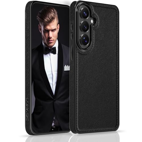 LOHASIC for Samsung Galaxy S26 Case Leather, Classic Slim Phone Case 6.3"