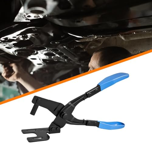 Alicates para escapes: extractor de soportes con mango ergonómico azul 7