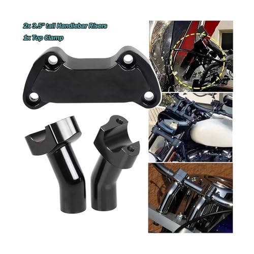 Adaptateur montage guidon pour ajuster la position sur Softail