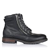 botas coronel tapiocca hombre  Coronel Tapiocca C 2176-11 Bota Piel Cordones Hombre Negro 42