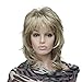 Lydell Long Soft Shaggy Layered Blonde Highlights Wig Classic Cap Full Synthetic Wigs (H16/613)