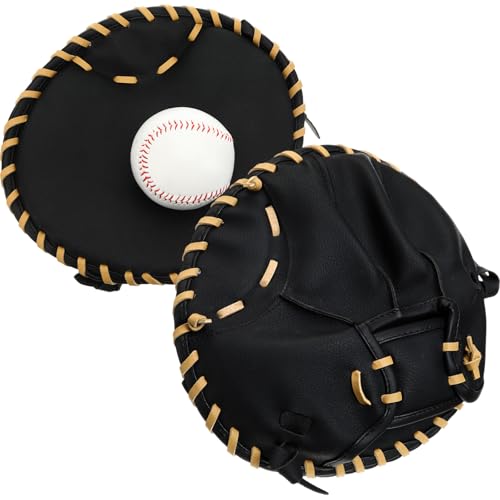 VioraWhite Pancake Baseball and Softball Training Glove, Black by VioraWhite - Used condition - US$20.15