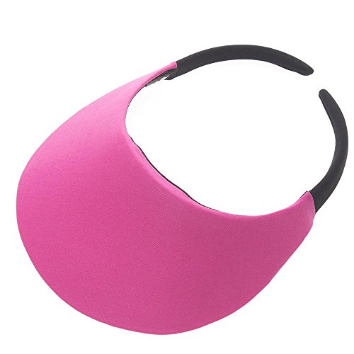 No Headache Midsize Sport Sun Visor (Fuchsia)