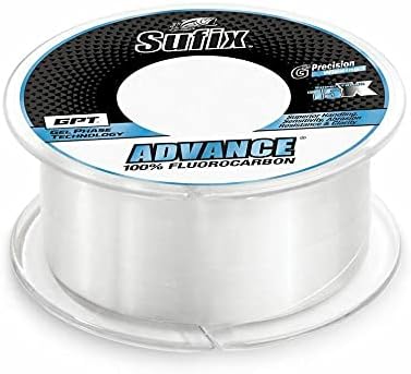 Sufix Advance Fluorocarbon 4lb - Clear Transparent - 200yd Fishing Line