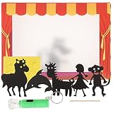 Folk shadow play toys Chinese shadow play set shadow play toys