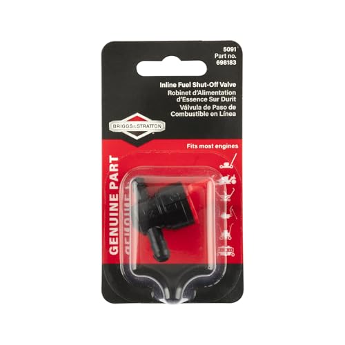 Briggs & Stratton Shut-Off Valve 5091K,Brown/A