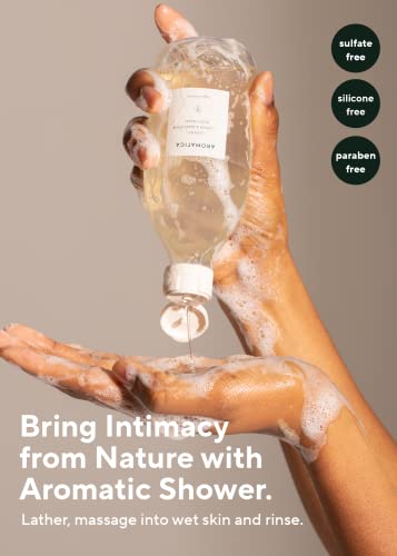 Serene Lavender & Marjoram Body Wash infusionado con aceites botánicos 5