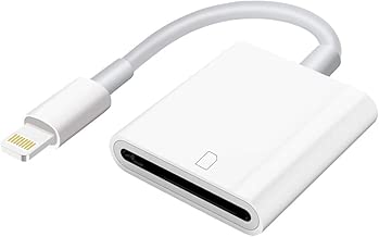 SD Card Reader for iPhone/iPad/Camera,Trail Camera viewer Micro SD Card Adapter Support iOS System Portable Memory Card Reader is a Witness to Your Good Times(White) - coolthings.us