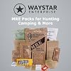 U.S. MRE Meals Ready to Eat (12-Pack) Military-Grade Emergency Food Supply w/Flameless Heaters Survival Rations for Camping, Prepping, Disaster Relief (Menu B: 13-24)