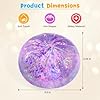 Malt Sugar Glitter Dumpling Squishy,Viral Bao Bun Squishy Dumling Mystery Box,Stress Relief Fidget Squeeze Toy for Holiday & Birthday Gifts（Purple） #1