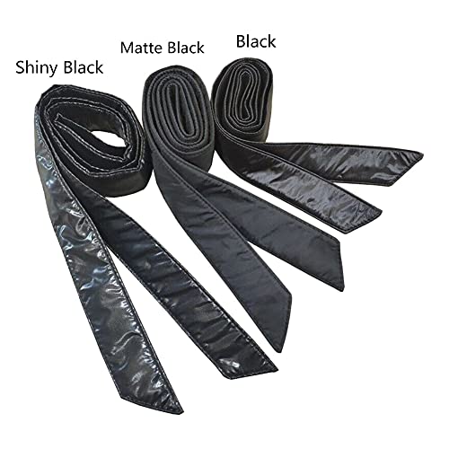 Tong Gu 1X Women Cotton Puffer Ribbon Sash Belt Waistband For Down Coat (Matte Black) #TOP1