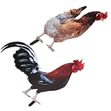 Décorations de jardin en forme de poule : parfaites pour décorer votre jardin, votre pelouse, vos fêtes à thème ou votre jardin au quotidien !