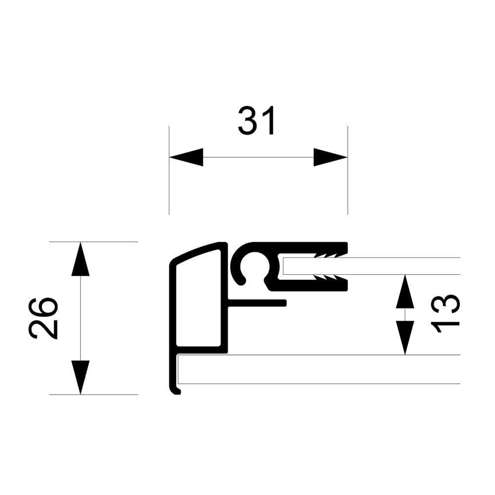 Schaukasten innen 8x DIN A4 | stabil & abschließbar | Infokasten mit SAN-Glasfront | magnetische Rückwand, beschreibbar | ideal für Innenbereich & Wandmontage