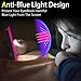 MAYtobe [2-Pack Privacy Screen Protector Designed for Samsung Galaxy S25 Ultra Anti-Blue Light Tempered Glass, Purple Anti-Spy, Eye Protection, Colorful Gradient