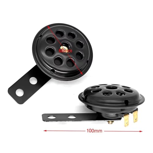 Kit de parlantes redondos universales para moto 12V 1.5A miniatura 3