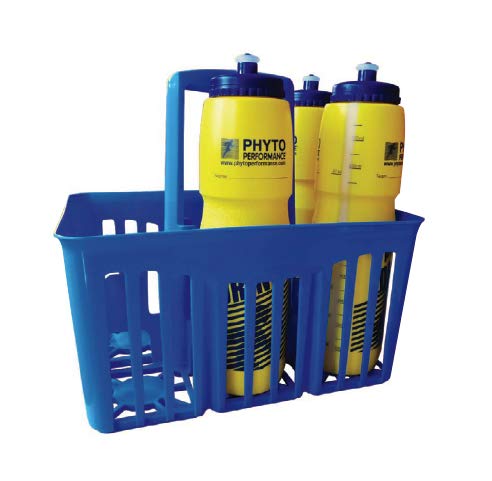 Marca:PHYTO PERFORMANCE PHYTO PERFORMANCE Cestello Porta Borracce Compreso di 6 Borracce da 1 Litro Cad.