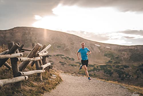 Saucony Men's Multi-Pack Bolt Performance Comfort Fit No-Show Socks, Black (6 Pairs), Shoe Size: 8-12 #TOP3