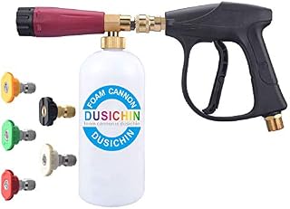 DUSICHIN DUS-114 Snow Foam Cannon Lance Pressure Washer Nozzle Tip Spray Gun 3000